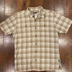 Patagonia Hemp and organic cotton blend S/S button up